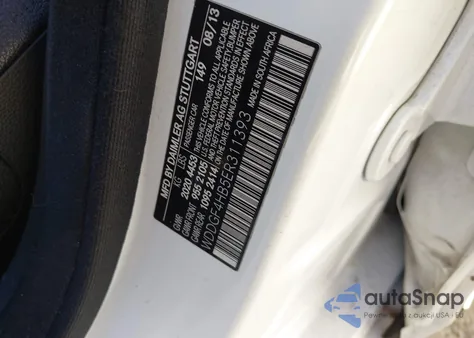 2014 Mercedes-Benz C 250 Luxury/Sport from USA, damaged, VIN WDDGF4HB5ER311393